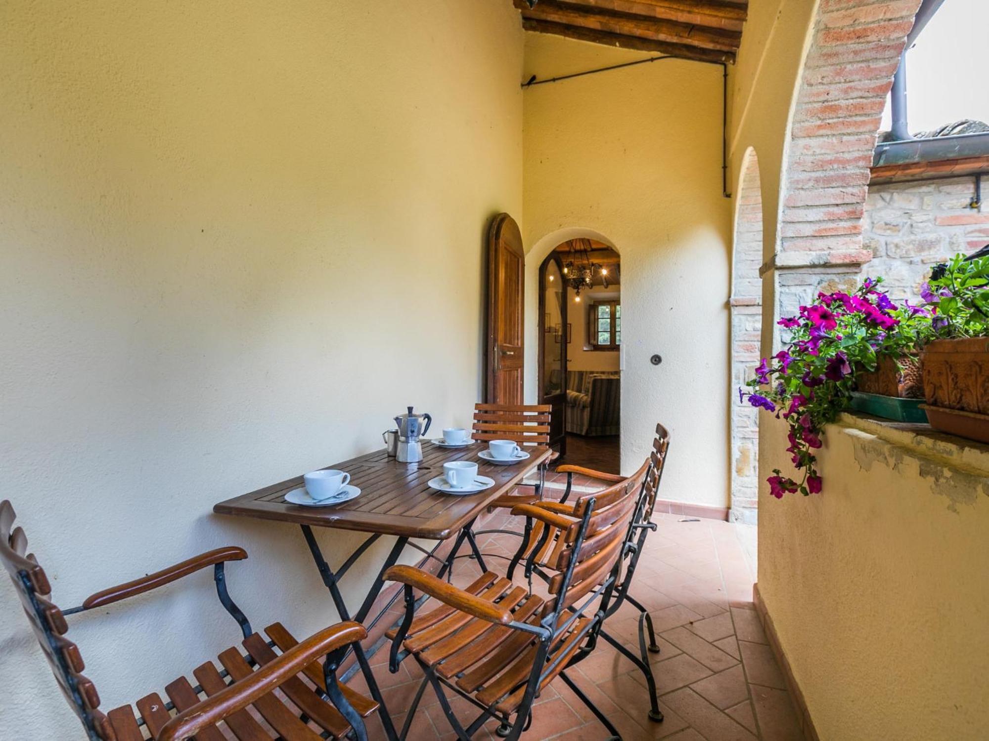 Apartment Cellole - Torretta - Ctc153 By Interhome Castellina in Chianti Buitenkant foto