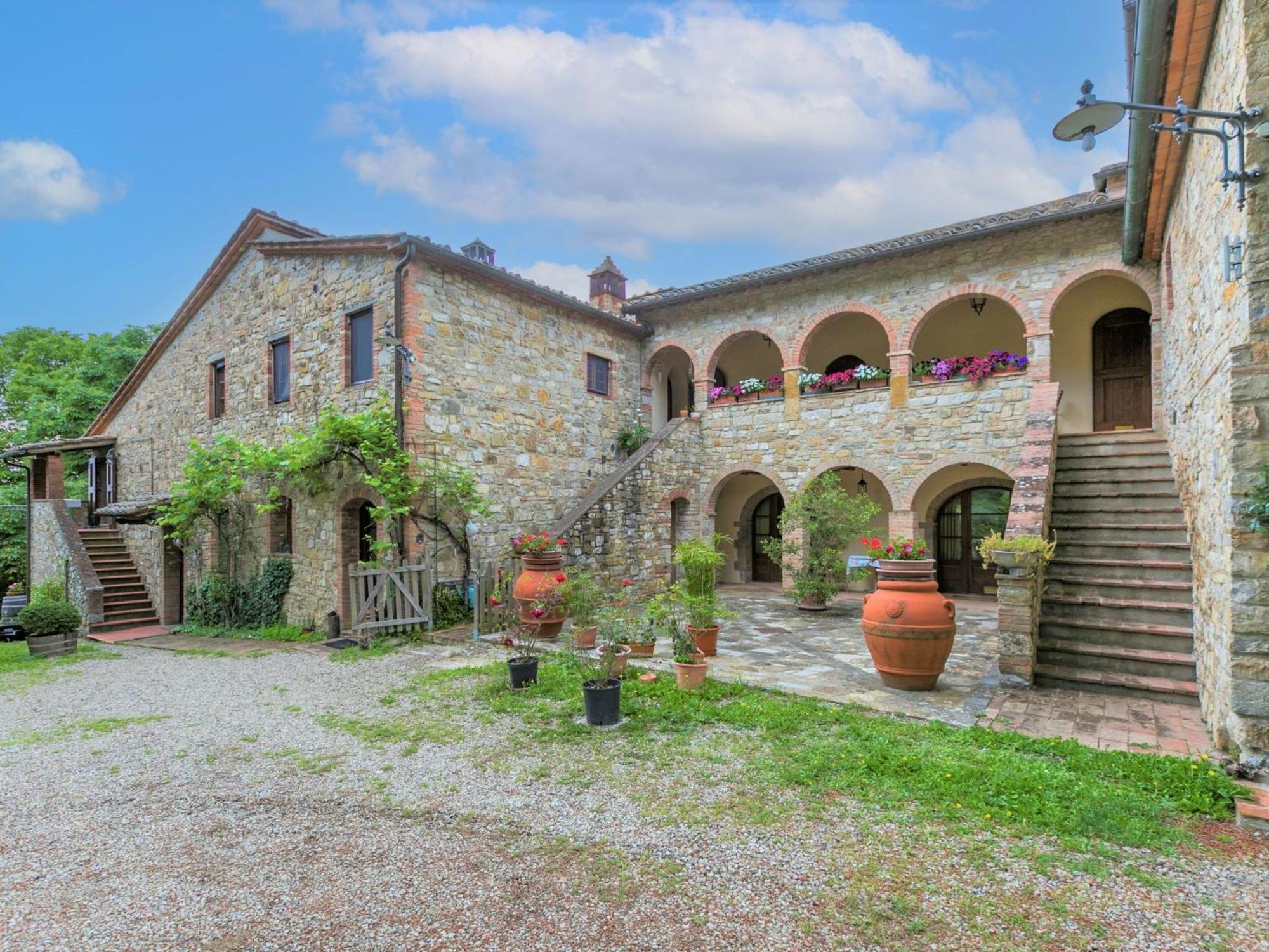 Apartment Cellole - Torretta - Ctc153 By Interhome Castellina in Chianti Buitenkant foto